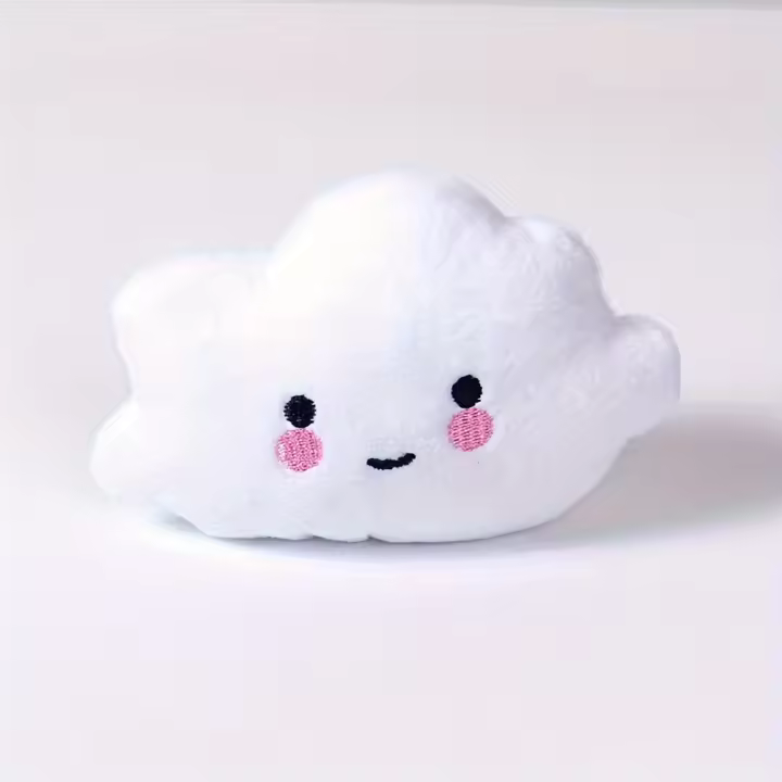 Juguete De Masticar Para Perros Diseño De Nube Durable Juguete De Plush Interactive Para Masticar Y Divertirse Para Todas Las Razones De Perros - 1