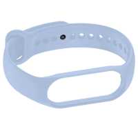 Ociodual Pulsera de Recambio Silicona Suave Flexible Compatible con Xiao Mi Band 7 6 5 Amazfit Band 5 Azul Claro Correa Repuesto Flex Goma - details 2