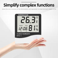 Medidor De Temperatura Y Humedad Digital HTC-1 HTC-2 Con Pantalla LCD Estación Climática Para Interior Y Exterior Higrómetro Y Termómetro - details 2