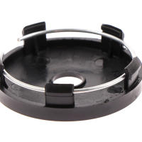 4 Pcs Accesorios De Estilo Para Ruedas De Coche Centro Hubcap De Plástico Negro OD 60MM Accesorios De Rueda De Coche - details 7