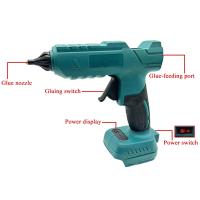 Pistola De Pegamento Eléctrica Portátil Y Sin Cable Para DIY En Casa Compatible Con Batería Li-ion De Makita 18V Lomvum Zhipu Hongsong Herramientas Eléctricas - details 4
