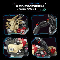 Bloques De Construcción Creativos Robot Batalla Alienígena Xenomorfo Modelo Juguete Bestia Estelar Regalos De Cumpleaños Año Nuevo Navidad 882 Piezas - details 5