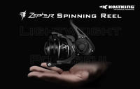 Carrete De Pesca KastKing Zephyr Ligero Para Agua Salada Y Río 7+1 Rodamientos 10 Kg Arrastre Fibra De Carbono Para Bass - details 0