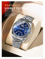Reloj De Pulsera De Moda Para Hombre BINBOND Business Sports Quartz Impermeable Luminoso Clásico Con Calendario Creativo B7012 Material De La Correa De Acero Inoxidable - details 8