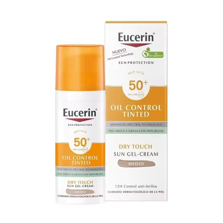 Eucerin Sol 50+ Oil Control Color - 1