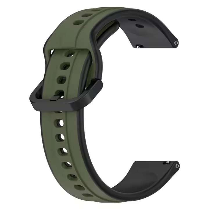 Pulsera Deportiva De Silicona 20 22mm Para Xiaomi Watch S3/S2 46mm 42mm/S1 pro Y HUAWEI WATCH GT 3 2 42mm Correa Activa De Muñeca - 1