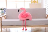 Muñeco De Peluche Flamenco Rosa 25cm 40cm Juguete Suave Para Niños Regalo De Boda Alta Calidad Animal De Peluche - details 2