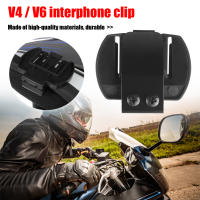 Soporte Multifuncional Para Casco Universal Clip Para Auricular V4 V6 Dispositivo De Motocicleta Bluetooth Intercomunicador Base De Pieza - details 4