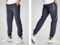 Pantalones Deportivos Para Hombre Con Bolsillos Y Cierre De Cremallera Pantalones De Correr Y Entrenamiento De Secado Rápido Fitness Casuales - details 6