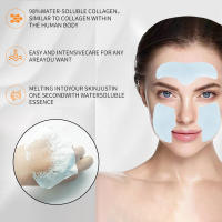 Mascarilla Facial De Colágeno Soluble Parches Para Arrugas Del Rostro Anti-Edad Para Checos Y Arrugas De La Sonrisa - details 0