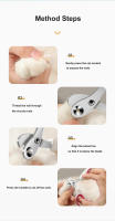 Tijeras Profesionales Para Uñas De Gatos Y Perros Pequeños Acero Inoxidable Cortador De Uñas Para Mascotas Peluquería Y Aseo - details 6