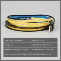 Tira De LED COB Flexible DC 5V/12V USB 400 LEDs/M 5mm Luz Blanca/Azul Hielo/Neutra/Cálida Para Iluminación De Noche Y Retroiluminación De TV - details 1