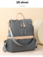 Mochila antirrobo, nueva mochila de viaje de moda para exteriores, tendencia de ocio, mochila de gran capacidad que combina con todo. - details 3