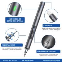 Juego De Destornilladores Eléctricos 28 En 1 Recargable Inalámbrico Herramienta De Precisión Con Bit Magnético Para Xiaomi Pen Kit De Herramientas De Poder Móvil - details 0