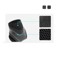 Vendaje elástico para tobillo, ajustable y transpirable, para protección deportiva contra esguinces y lesiones, funda para el talón (textura de panal, XL, 2 unidades) - details 2