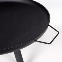 Brasero exterior Portátil Aktive, con atizador, de hierro resistente, Ø59x72,5x28cm - details 2