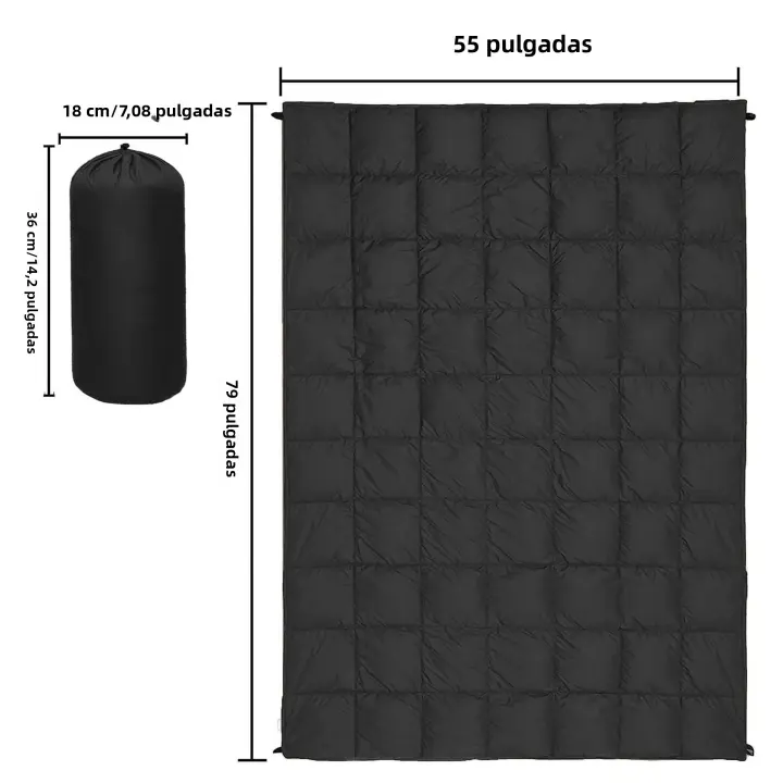 Manta De Viaje Para Camping Ligera De Primavera Otoño Invierno Tapete Para Actividades Al Aire Libre TPU Nylon Material - 1