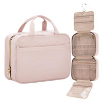 Bolsa de ASEO popular, Bolsa de Cosméticos impermeable con Gancho, para Joyas compartamin, Bolsa de almacenamiento de envío de viaje de gran capacidad, portátil - details 0