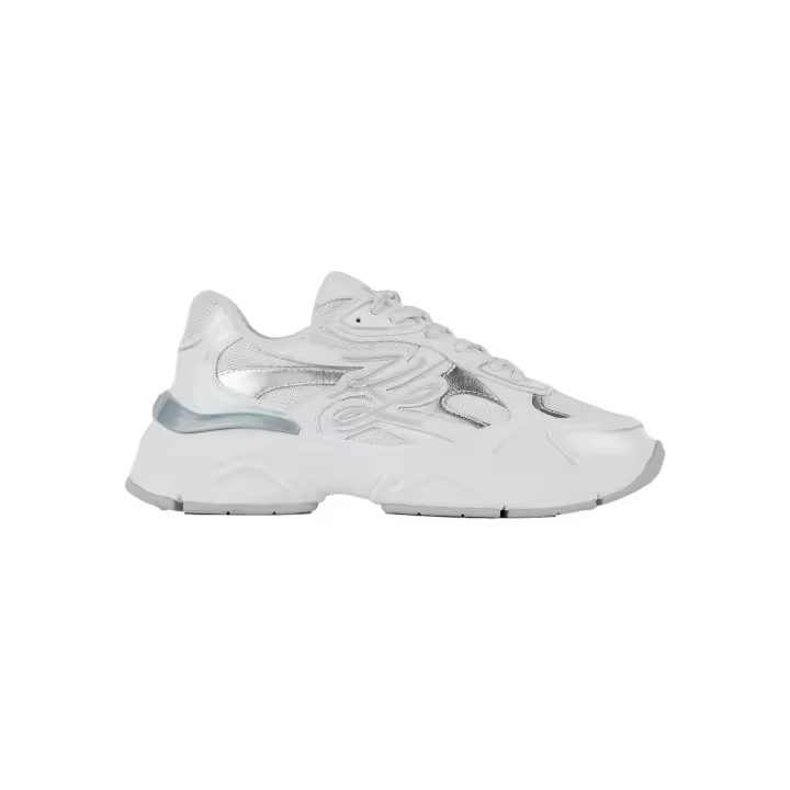 Zapatillas Deportivas KARL LAGERFELD Komet Autograph con Plata Color Blanco con Plata - 1
