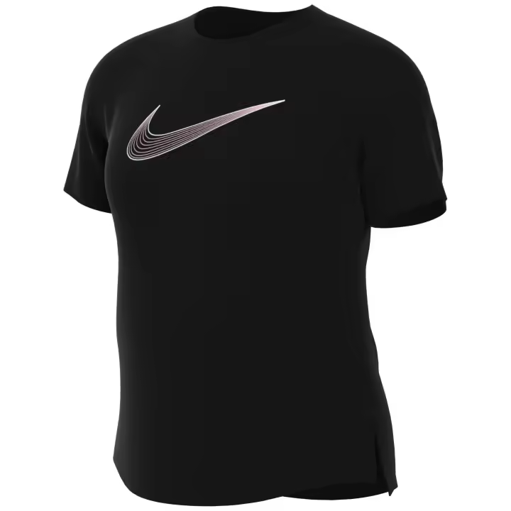 Camiseta Nike One  Para Niña En Color Negro - 1
