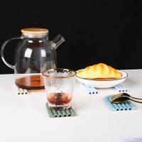 Silicona Tapetes De Mesa Aislante De Calor Anti-deslizante Para Taza De Té Leche Taza De Café Herramienta De Cocina Irregular Moderno Sin Químicos Dañinos - details 13