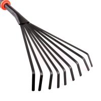 Rake De Jardín Pequeño Con 9 Dientes Herramienta Agrícola Para Hojas Y Paja Rake De Acero Para Jardinería Y Cosecha - details 5