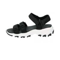 Sandalias Skechers Mujer D´Lites -Fresh Catch Negras - details 2