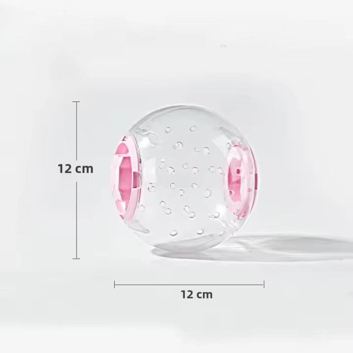 Juguete De Ejercicio Para Rattus Y Ratones Pequeños Sphynx Y Hamsters Pelota Deportiva Al Aire Libre Ratón Juguete De Correr 12CM - 1