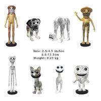 Figuras De Acción Zoonomaly 6/8pcs Juguete Decorativo Modelo De Horror Juego Guardia Gato Koala Monstruo Para Coleccionistas Unisex - details 2