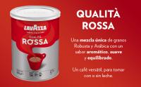 Lavazza, Qualità Rossa, Café Molido Natural, Ideal para Cafetera Italiana, de Filtro y Francesa, con Notas Aromáticas de Chocolate, Arábica y Robusta, Intensidad 5, Tueste Medio, Lata de 250 g - details 1