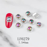 5PCS Decoración De Uñas Con Diamantes Corazones Cheering Accesorios Redondos Para Manicura Arte De Uñas Moda - details 29