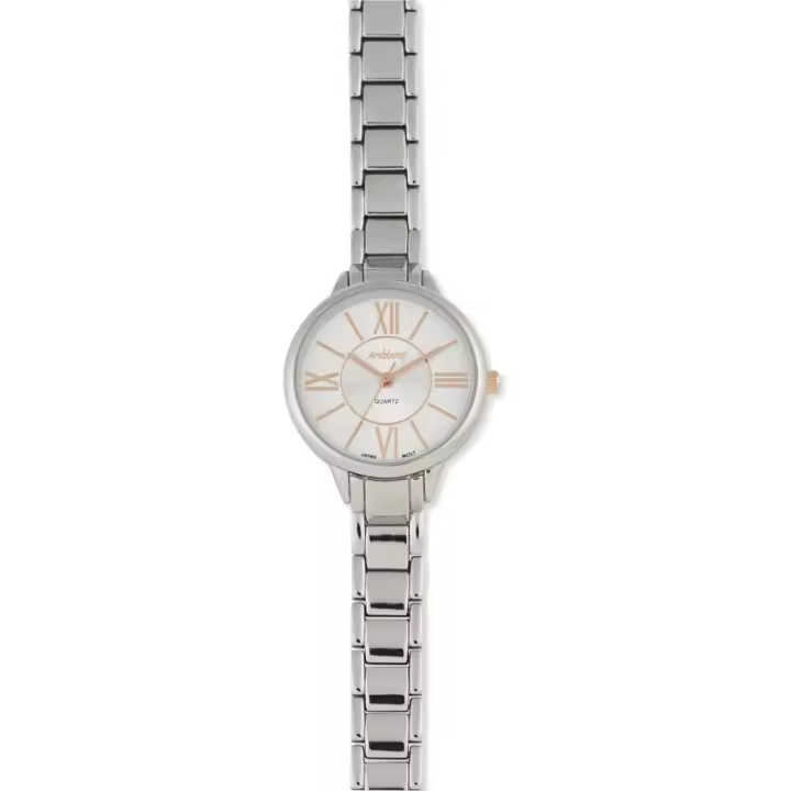 Arabians Reloj Analógico para Mujer de Cuarzo con Correa en Acero Inoxidable DBA2268B - 1