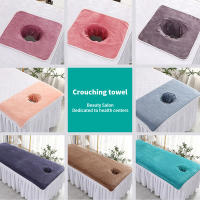 Mesa De Masaje SPA De Belleza Gruesa 40x80cm Con Agujero Toalla Para Rostro Espesada Bandana De Cama JETTING Tela De Terry - details 6