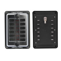 Caja De Fusibles De 16 Caminos 100A 32V Para Coche Barco Camper RV Con Cubierta Plástica Para Tablero De Alimentación Accesorio De Automóvil - details 20