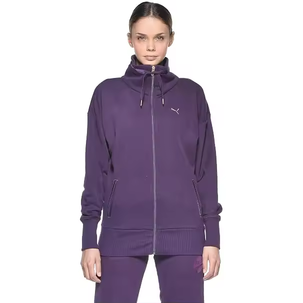 Sudadera con cremallera PUMA F.CORE - Chaqueta deportiva para mujer de algodón - 1