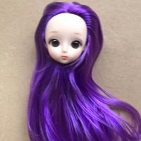 Muñeca De Juguete DIY Con Cabeza De Muñeca De Anime Larga Y Colorida Ojos Estelares Para Niñas Regalo De Vestir Muñeca De 1/6 - details 38