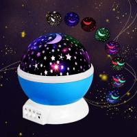 Lámpara De Noche LED Estelar Giratoria Para Dormitorio Infantil Iluminación De Galaxia Y Luna Regalo Para Niños Luz De Cama Rotativa Con Proyector De Estrellas - details 10