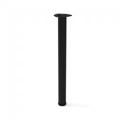 JGO.4PATAS REGULABLE PARA MESA VIGO 60-710 NEGRO - 1