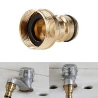 Conector De Jardín De Latón 1/2'' Fitting Rápido Para Grifo Adaptador De Agua Para Pistola De Jardín Unidad De Venta Individual - details 5