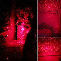 Proyector De Estrellas Galácticas USB Iluminación Nocturna LED Para Techo Habitación Coche Decoración Fácil De Instalar Y Operar - details 9