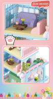 Bloques De Construcción Micro Ciudad Vistas Callejeras Tienda De Flores Y Café Para Niños Y Niñas Juguetes Educativos Regalos De Cumpleaños - details 8