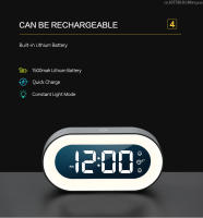 Reloj De Despacho Xiaomi Mijia Con Luz LED Musical Y Control Por Voz Regalo Para Niños Decoración De Mesa Para El Hogar - details 3