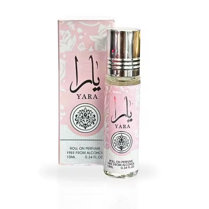 Lattafa Yara Perfume Roll-On Mujer – Aceite Perfumado Sin Alcohol 10ml – Fragancia Oriental Dulce y Floral de Larga Duración - 1