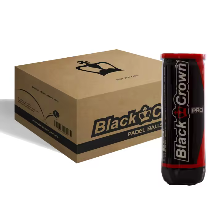 Cajón de 24 botes de pelotas de padel Black Crown Pro. Cajon pelotas - 1