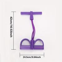 1 PC Artificio De Pedal Con Ayuda Para Adelgazar La Panza Asistente De Sentadillas Para Mujer Equipo De Fitness En Casa Cuerda De Pulling Xiaoyanfei - details 1