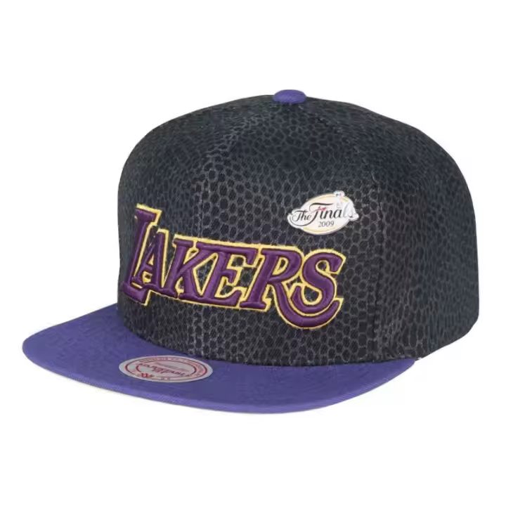 GORRA MITCHELL AND NESS - NBA LA LAKERS PINNED SNAKE SKIN. - 1