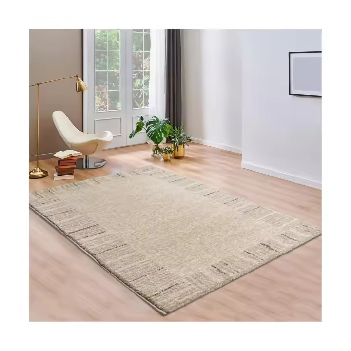 Alfombra de Polipropileno Frise Suave y Cómoda para Pie de Cama - 1