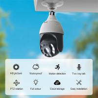 Cámara De Vigilancia IP Tuya 5MP Bombilla Luz Exterior Wifi PTZ Con Visión Nocturna Y Detección De Movimiento Humano Seguridad Doméstica - details 1