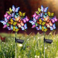 Luces Solares LED Para Jardín IP65 Impermeables Decorativas Para Camino De Piedra Y Sendero De La Casa Luz De Mariposa - details 0