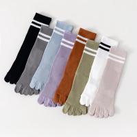 5 Pares De Calcetines Antideslizantes Para Mujer Deportivos De Yoga Y Pilates Para Otoño Y Primavera Calcetines De Dedos - details 1